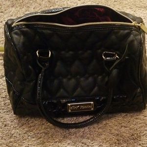 Betsey Johnson black purse